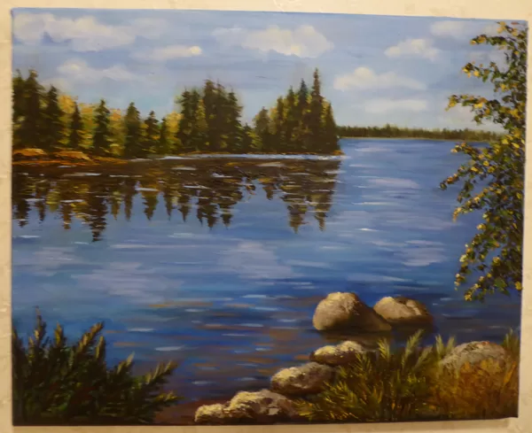 In privat collection in Finland